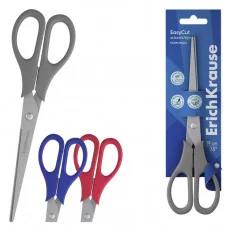 Ножницы ErichKrause EasyCut, 19 см, ассорти  60839