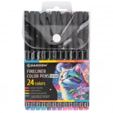 Маркеры-линеры для скетчинга 24 цвета DV-14314-24