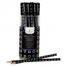Карандаш чернографит. пластик LOREX WOOD FREE MINDBENDING НВ трехгранный 220882