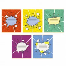 Тетрадь А5 18л "Комикс" КанцЭксмо ТКЛ187036