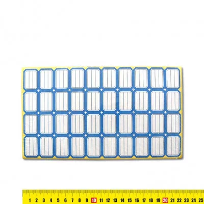 Ценники лист, 20х29мм,40шт на листе,80 листов,самокл.,цена за 1 уп. синие J.O. 37312