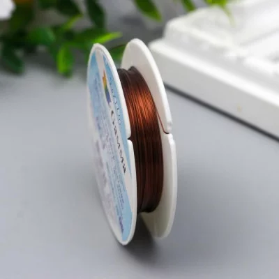 Проволока для бисера "Gamma" d 0.3 мм 10 м ± 0.5 №08 7337238