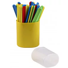 Набор счетных палочек СТАНДАРТ (НР-4547) 50шт в пенале НР-4547