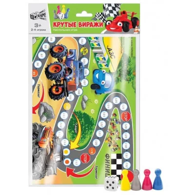 Бродилка в пакете «Крутые виражи» А2 07105