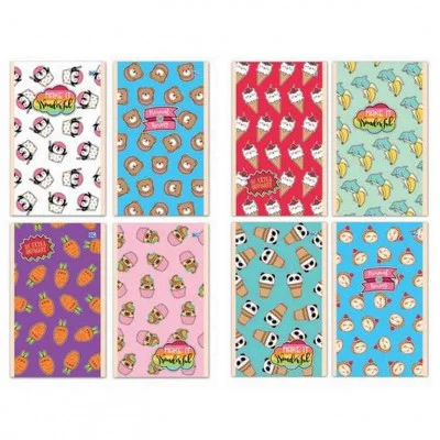 Блокнот А6 скоба 32л. клетка Sweet note выборочные блёстки ассорти Б6ск32_бл 8421