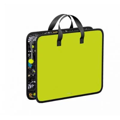 Папка пластиковая для творчества ErichKrause Простоквашино, A4+, желтый 61234