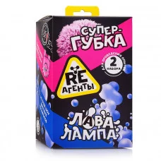 Научно-познавательный набор "Супер-губка и Лава-лампа" EX103T