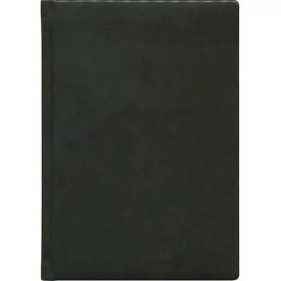 Ежедневник недатир.А5 160л.лин.КОРОНА черн.софт.обл 160-2732