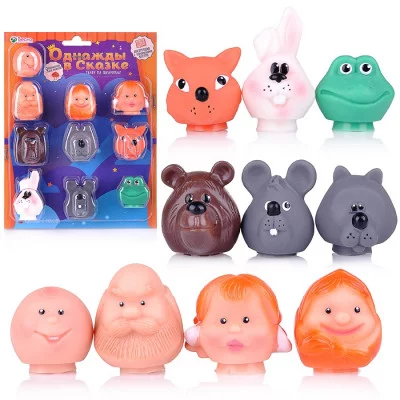 Пальчиковый театр Весна "Однажды в сказке" фигурки из ПВХ В3275