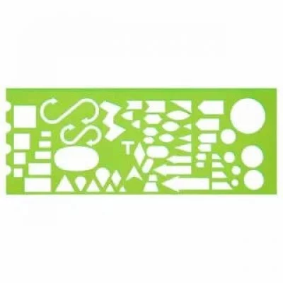 Линейка морская офицерская зеленая, отливная шкала СТАММ ТТ41 ТТ41