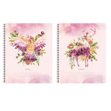 Тетрадь А5 48л "Акварельная фантазия" КанцЭксмо ТСБ488438