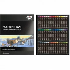 Пастель масляная Гамма, 48 цветов, картон. упаковка 363158