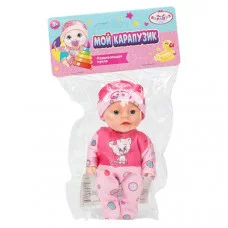 Пупс неозвуч 12см, можно купать, в пакете КАРАПУЗ 393477