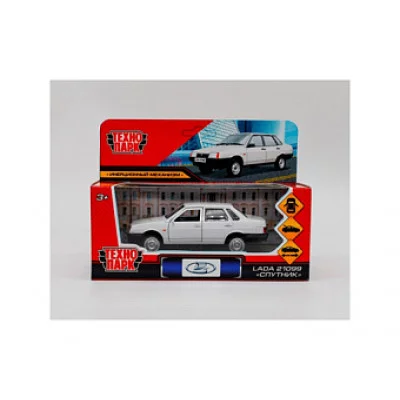 Машина "Ваз-21099 "Спутник" 12 см металлическая инерционная 21099-12-WH