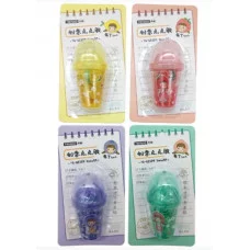 Клей-Лента 5ммх5м DI-247/DD-265 TG-G2329 "Коктель" 7см, фигурный корпус, цвета ассорти, на блистере 329396