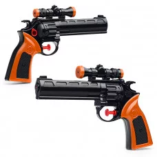 Водное оружие "Револьвер" с прицелом, в пакете (черный) 688-4