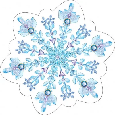 Украшение на скотче "Снежинка", изд.: Горчаков 460708299150788423