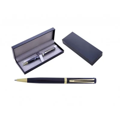 Ручка шариковая с поворотным механизмом MELIOR G, СИНЯЯ, пулевидный пиш.узел 0,7 мм, сменный стержен M-7698-70