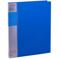 Папка с пружинным скоросшивателем Berlingo "Standard", 17мм, 700мкм, синяя BERLINGO* 133510