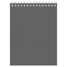 Блокнот А5 60л. на гребне BG Для конференций серый 325174