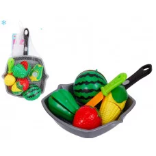 Набор "Повар" "Girl\'s Club" продукты на липучке, сковорода, в сетке 25*5*15 см IT108586