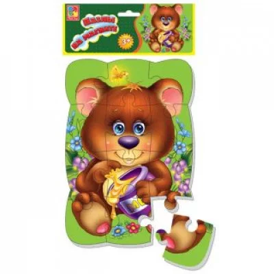 Пазлы магнитные Медвежонок 291179