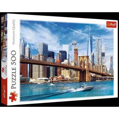 Пазл "Вид на Нью-Йорк" 500 элементов TR37331