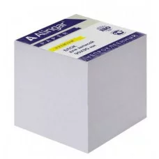 Блок бумажный для записей Alingar "Премиум", 9*9*9 см, белый, непроклееный AL6754