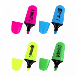 Текстовыделитель 1 шт.мини BRAUBERG "NEON Mini", АССОРТИ  линия 1-5 мм, 152431