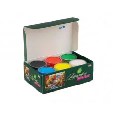 Краски акриловые (АК-9637) 6 цв. 20 мл. АК-9637