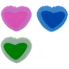 Ластик ArtSpace "Сердечки", фигурный, термопластичная резина, 22*20*6мм Спейс 198513
