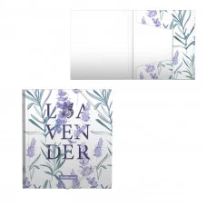 Папка для тетрадей на резинках пластиковая ErichKrause® Lavender, A5+  56681