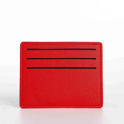 Картхолдер 10,5*0,4*8,5 см, 7 отд красный 9713843