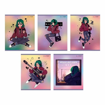 Тетрадь А5 48л "Талантливая девушка (Эксклюзив)" КанцЭксмо ТКБ488684