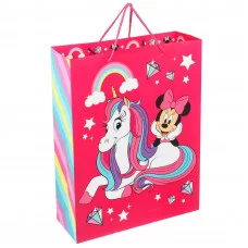 Пакет подарочный, Минни Маус, 31х40х11,5 см 9286098