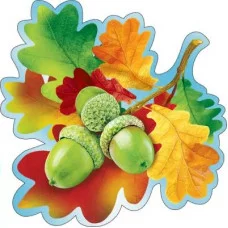 Украшение на скотче "Дубовая ветка" А5 Мир поздравлений 79143