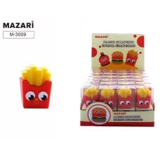 Точилка пластиковая FRIES, 1 отверстие для заточки, 1 дизайн, ПВХ-упаковка M-3009