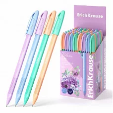 Ручка шариковая ErichKrause U-108 Stick Pastel Bloom 1.0, Ultra Glide Technology, цвет чернил синий 61020