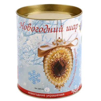 Новогодняя шишка "Карамель" ШП-15