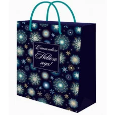 Optima Пакет подарочный с глянц.ламин. 26 4х32 7х8 см (L) Волшебство 128г ППК-2354