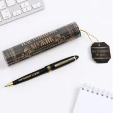 Ручка в тубусе Настоящий мужик , пластик 7150194