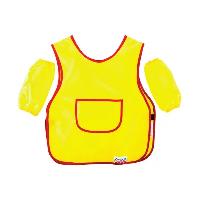 Фартук д/труда Каляка-Маляка ткань желт.с нарук. закрыт. европодвес 3-5 лет 061364