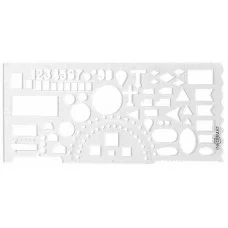 Линейка офицерская морская INFORMAT 20 см пластик прозрач. 239650 Линейка офицерская морская INFORMAT 20 см пластик прозрач. 239650