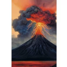 Книга для записей А5 100л "Вулкан" КанцЭксмо КЗФ51004020