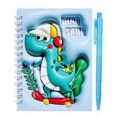 Набор блокнот и ручка ДИНО M-3186