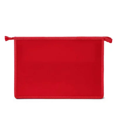 Папка д/тетрадей 1 отд. А4 Creativiki 325х230х20 мм молния пластик красн. 168988