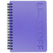 Тетрадь (студ., офис) А6 80л "LISTOFF STYLE. 1" КанцЭксмо ТПЛС680135