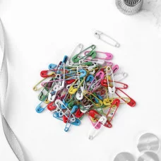 Булавка английская металл 1,8см наб 100шт 3953926