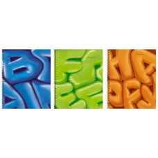 Тетрадь А5 60л "Буквы" КанцЭксмо ТС608566