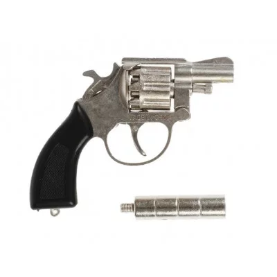 Револьвер для стрельбы пистонами 8 зарядов, металл, блист.15*20*5см ИГРАЕМ ВМЕСТЕ 4\1661
